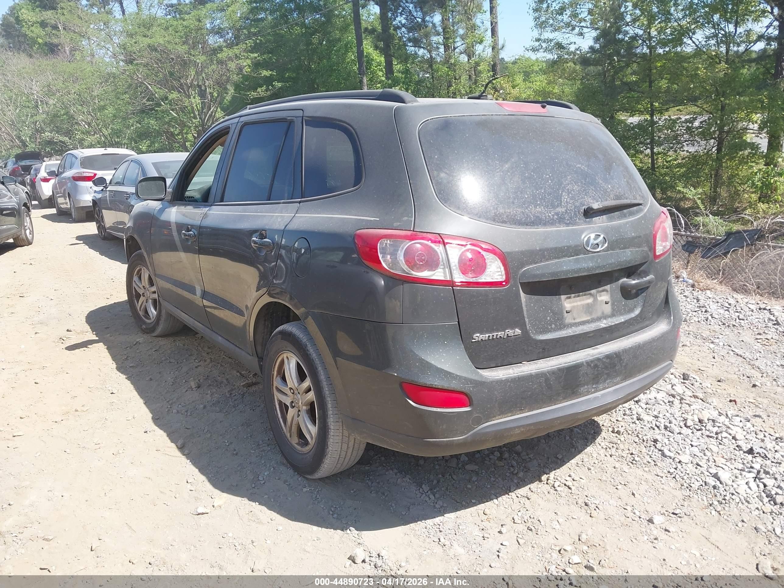 2012 Hyundai Santa Fe Gls Серый vin: 5XYZG3AB9CG163782