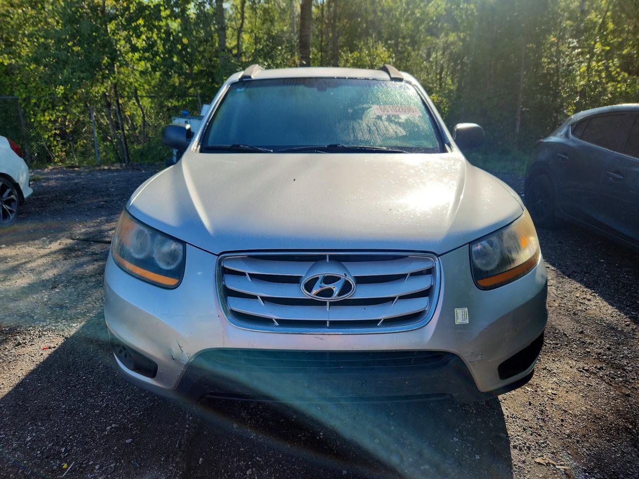 2011 Hyundai Santa Fe Gls Silver vin: 5XYZG3ABXBG007152