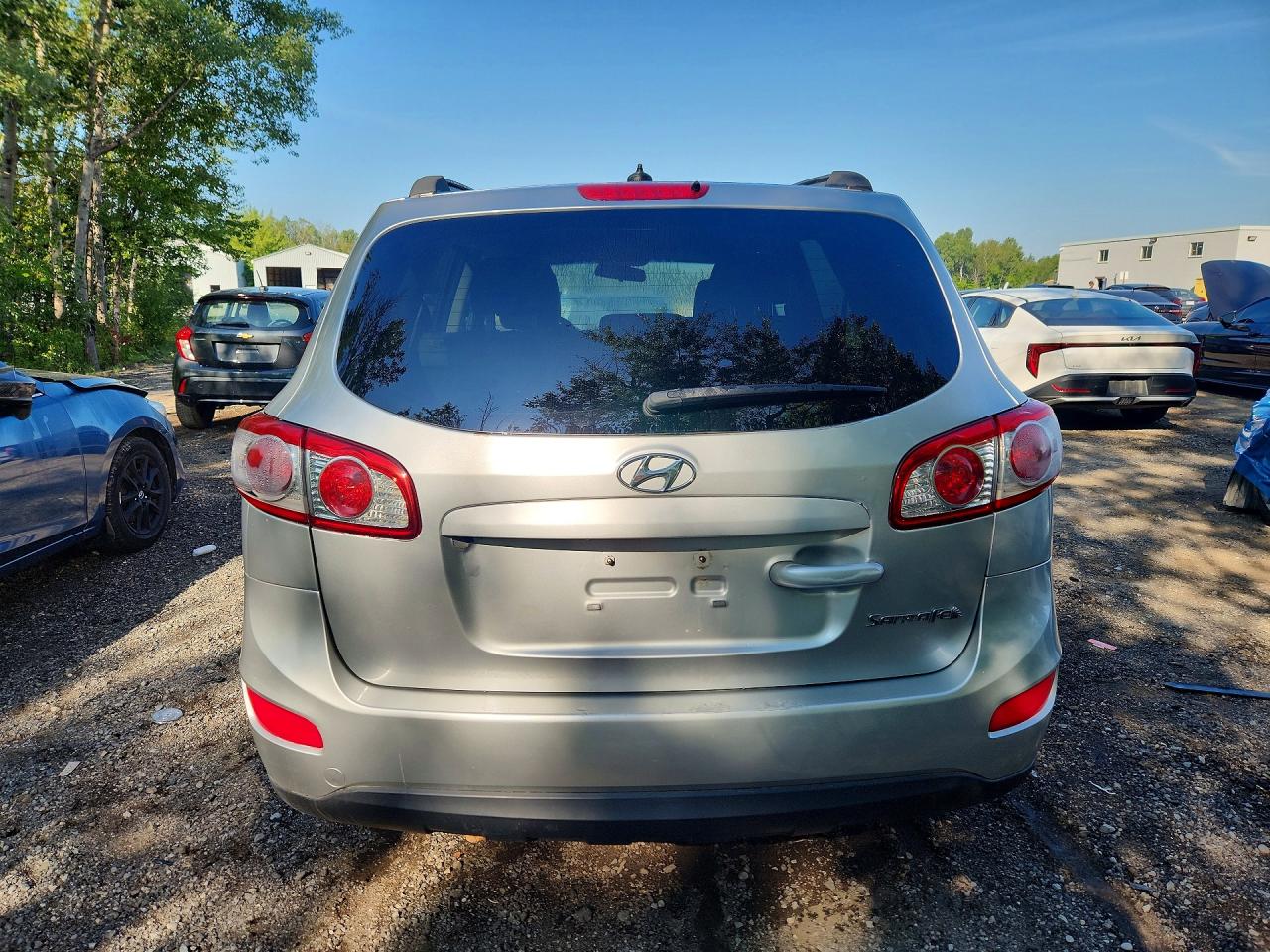 2011 Hyundai Santa Fe Gls Silver vin: 5XYZG3ABXBG007152