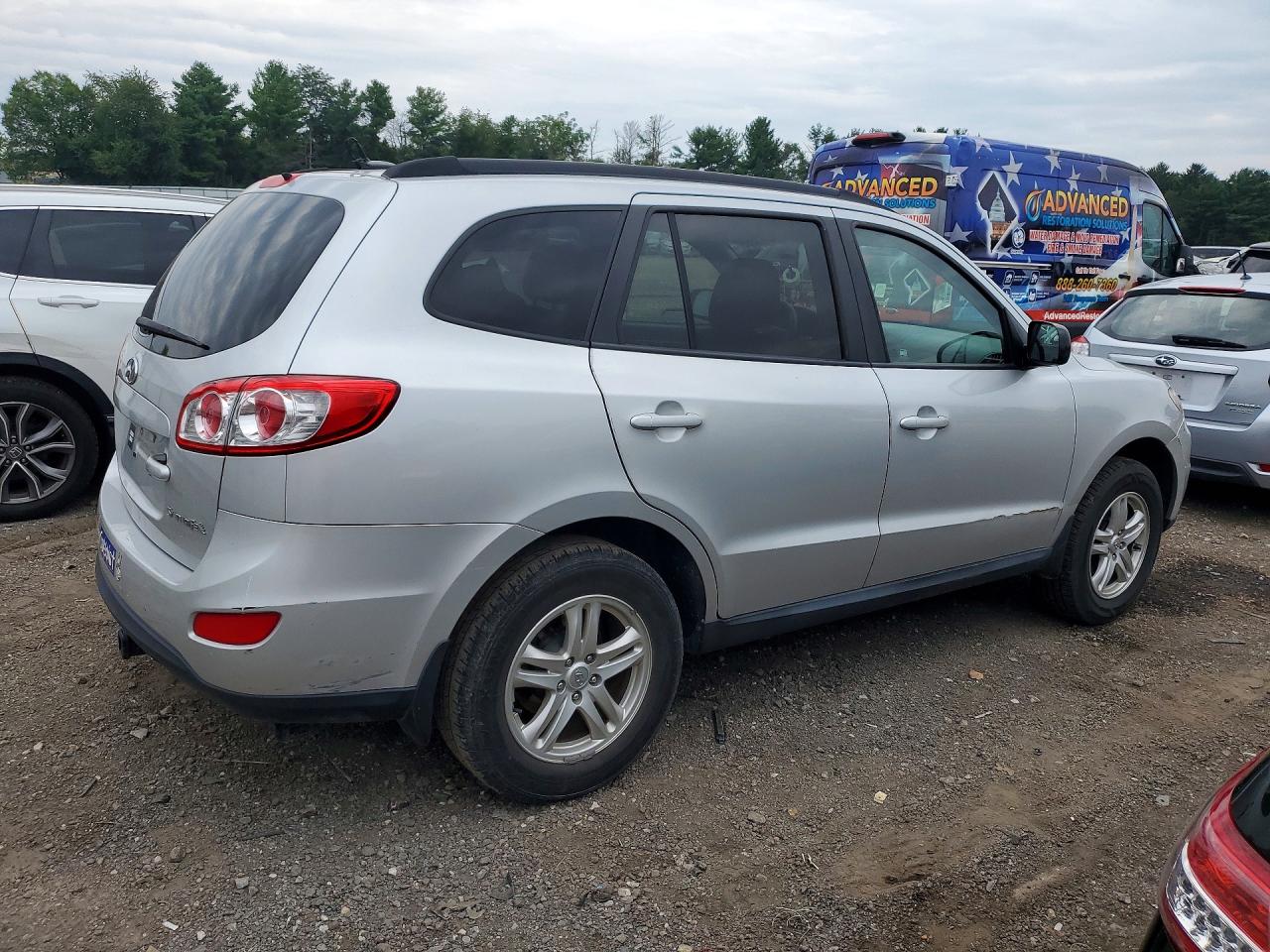 2011 Hyundai Santa Fe Gls Серебряный vin: 5XYZG3ABXBG013310