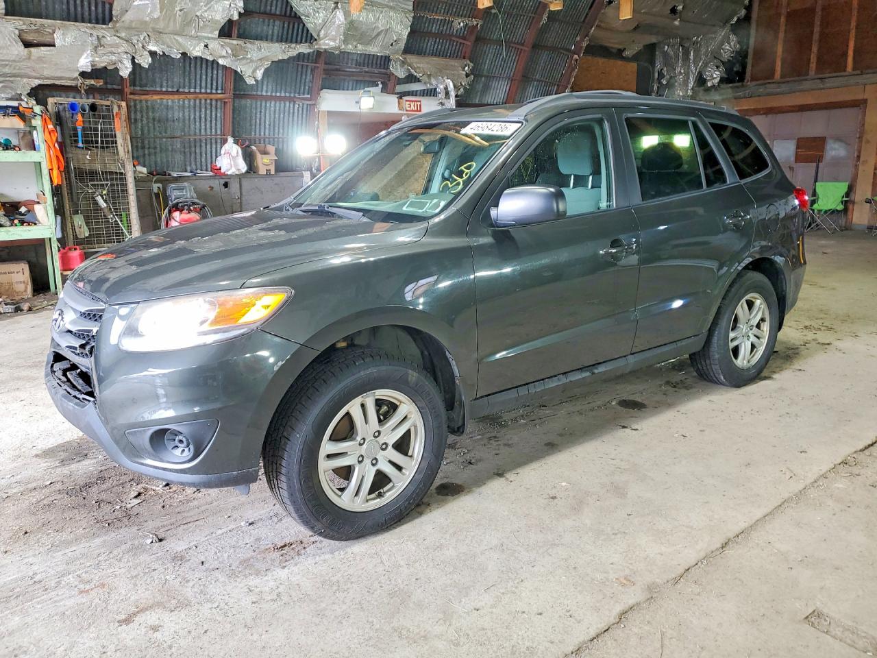 2012 Hyundai Santa Fe Gls Charcoal vin: 5XYZG3ABXCG094021