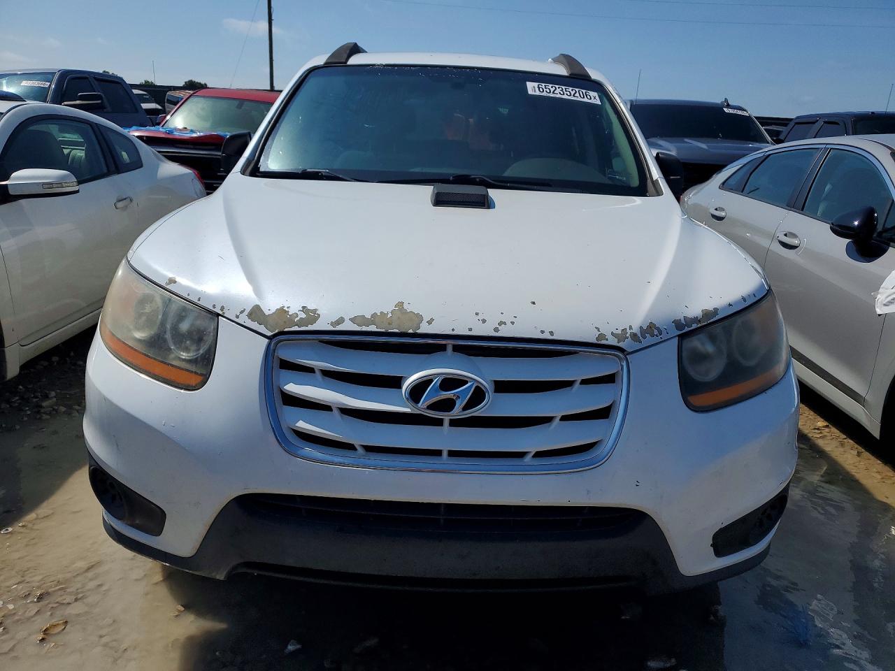 2011 Hyundai Santa Fe Gls White vin: 5XYZG4AG3BG057828