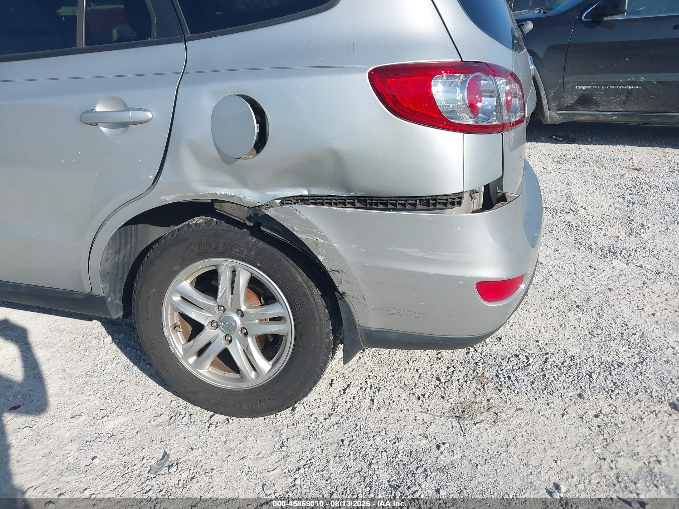 2012 Hyundai Santa Fe Gls V6 Silver vin: 5XYZG4AG3CG144453