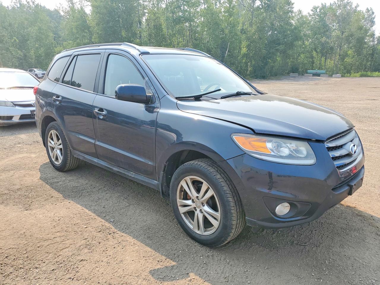 2012 Hyundai Santa Fe Gls Blue vin: 5XYZG4AG3CG149443