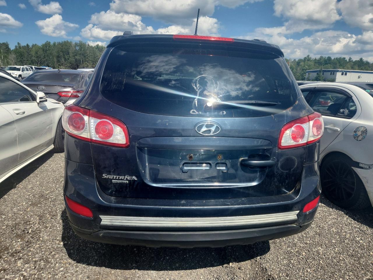 2012 Hyundai Santa Fe Gls Blue vin: 5XYZG4AG3CG149443