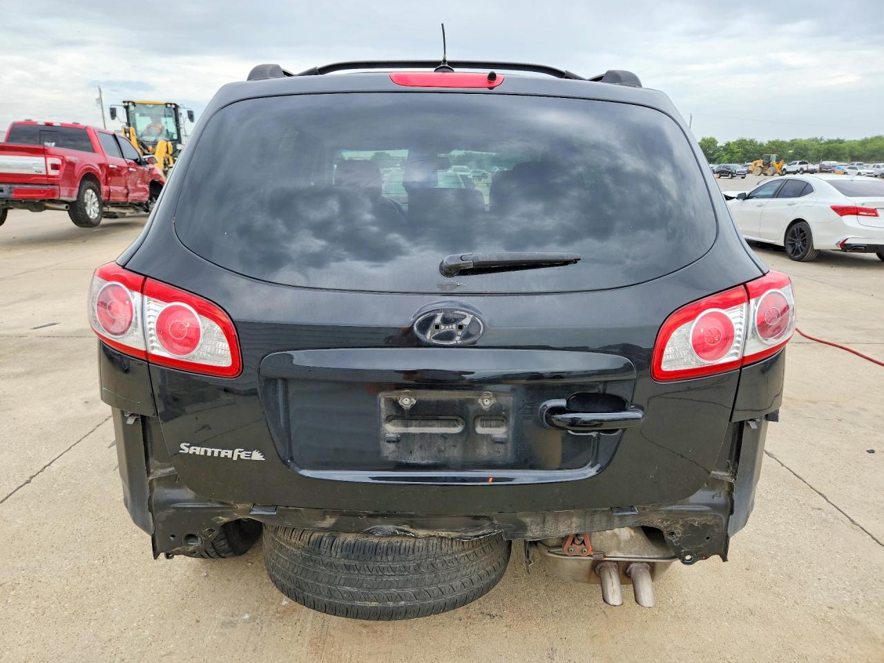 2012 Hyundai Santa Fe Gls Черный vin: 5XYZG4AG7CG162356