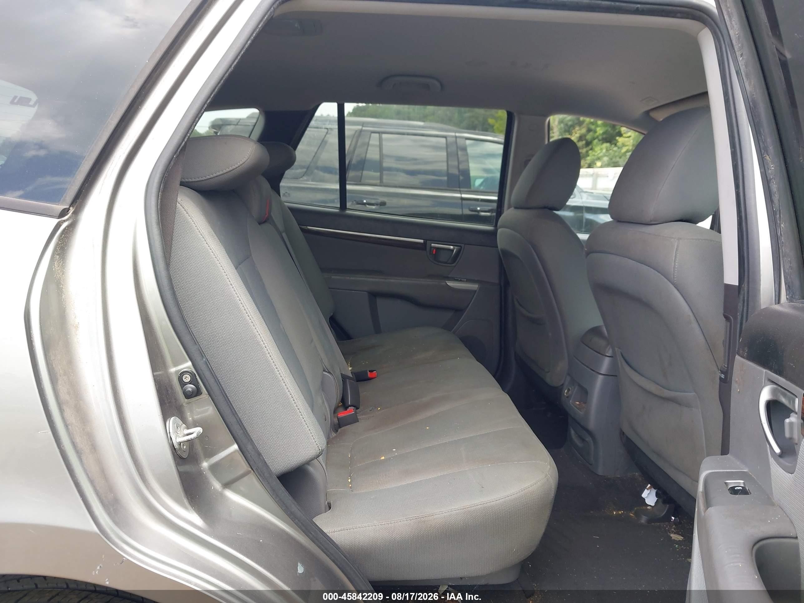 2011 Hyundai Santa Fe Gls Gray vin: 5XYZGDAB0BG003097
