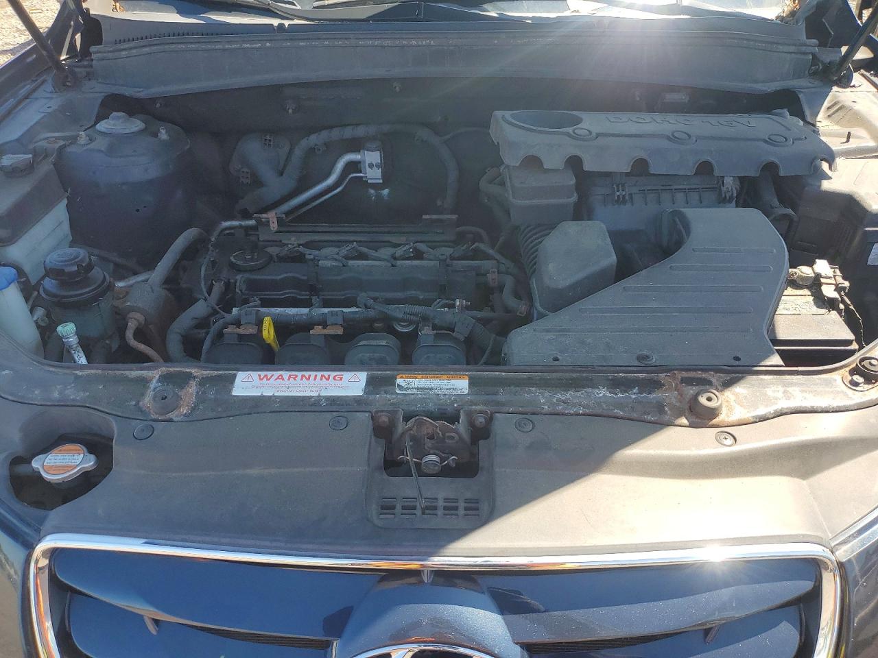2011 Hyundai Santa Fe Gls Gray vin: 5XYZGDAB0BG021177