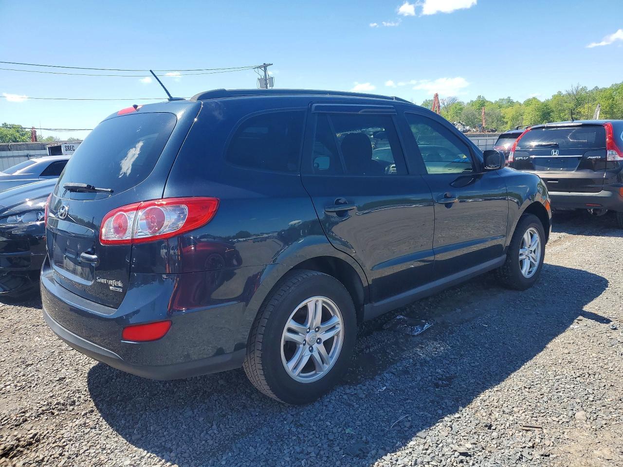 2011 Hyundai Santa Fe Gls Gray vin: 5XYZGDAB0BG021177