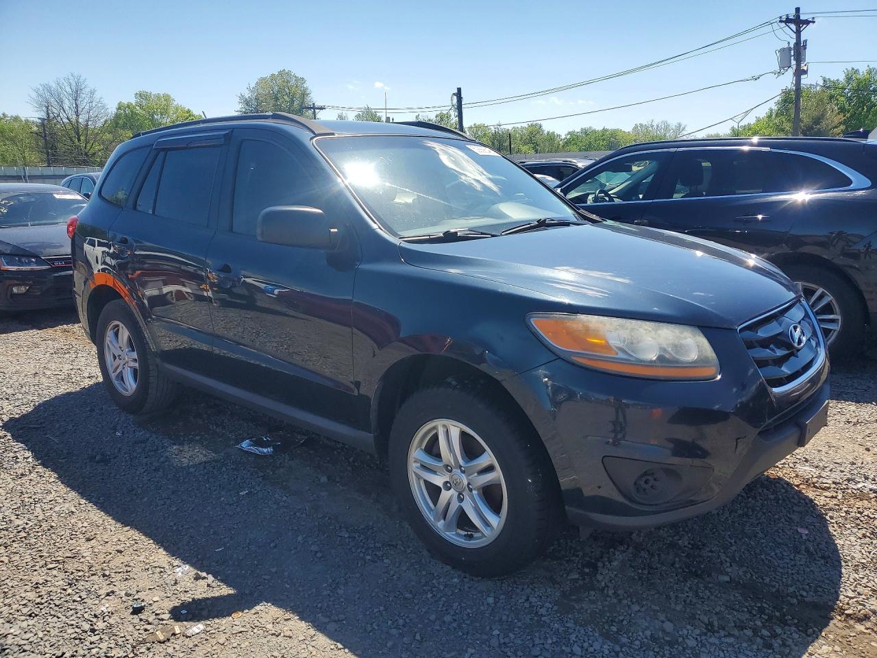 2011 Hyundai Santa Fe Gls Gray vin: 5XYZGDAB0BG021177