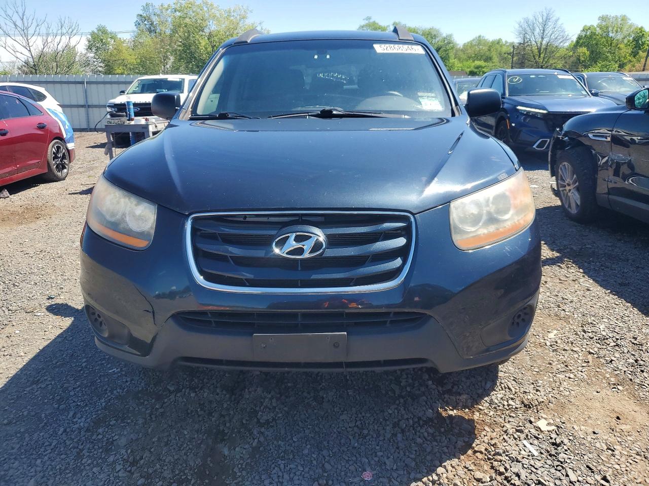 2011 Hyundai Santa Fe Gls Gray vin: 5XYZGDAB0BG021177