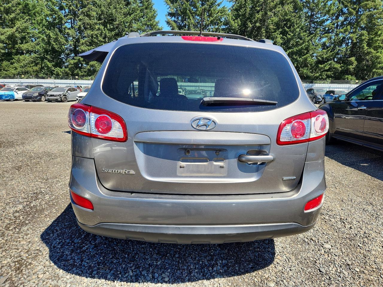 2012 Hyundai Santa Fe Gls Gray vin: 5XYZGDAB0CG161215