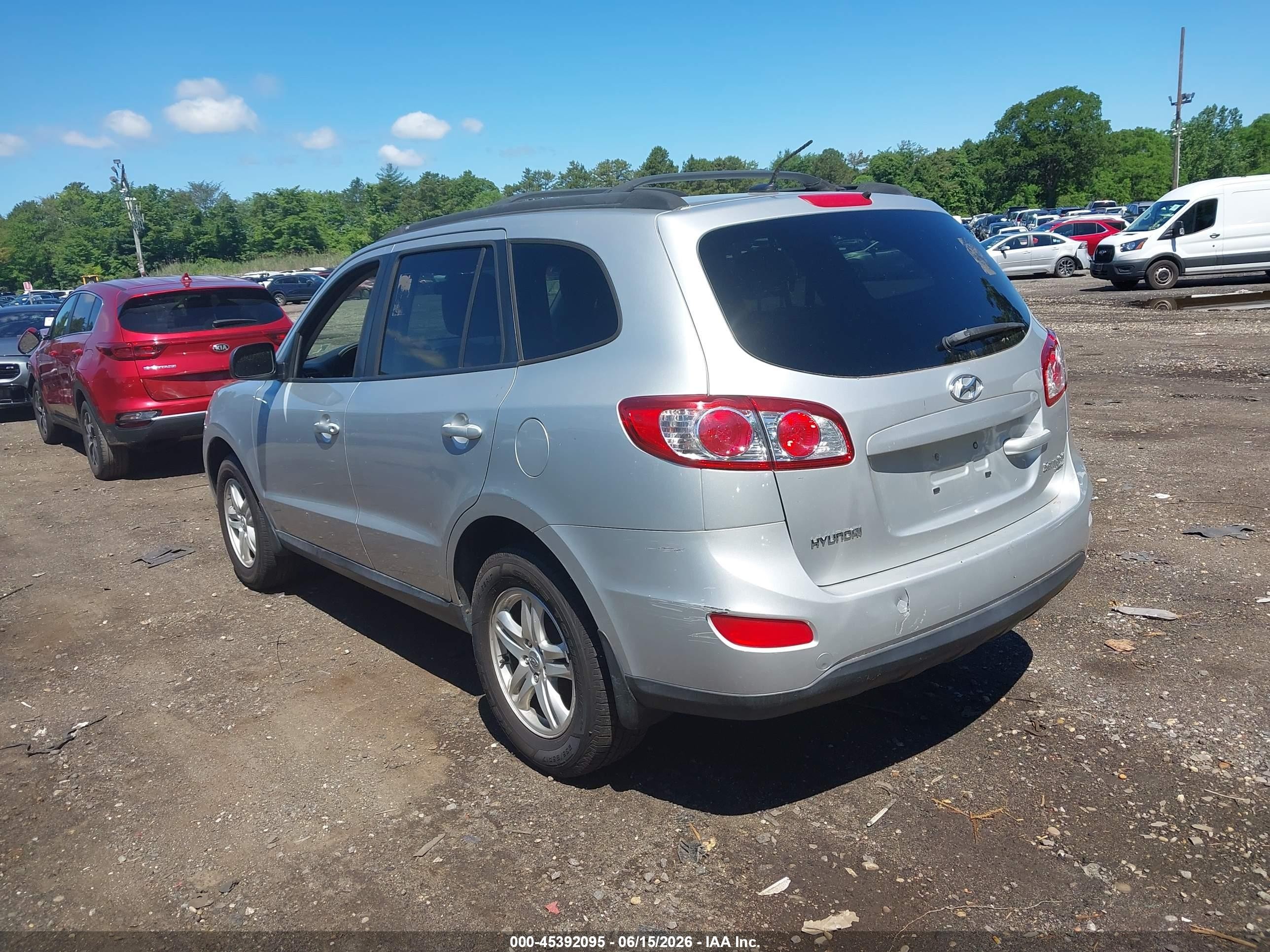 2011 Hyundai Santa Fe Gls Серый vin: 5XYZGDAB1BG035556