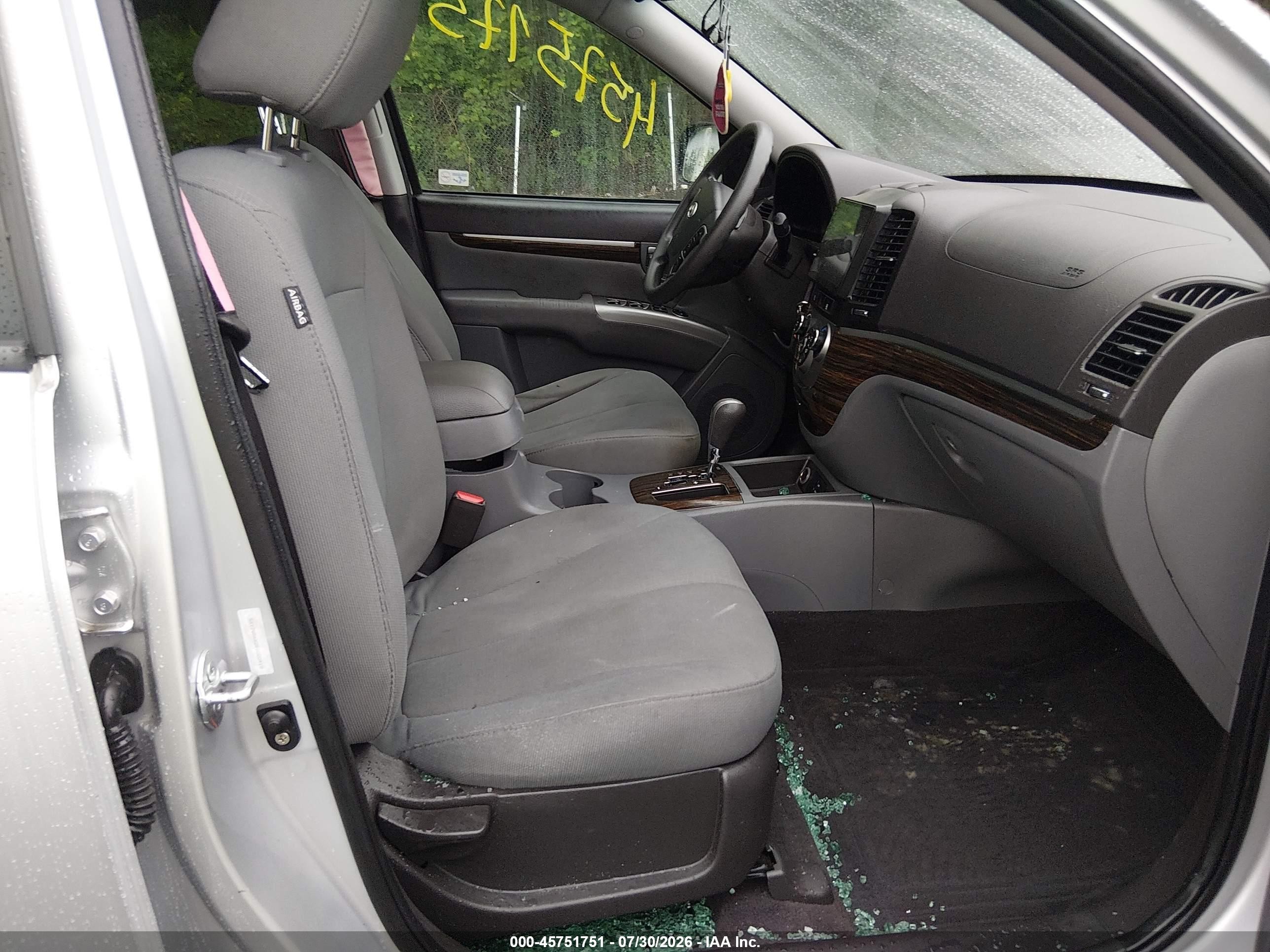 2011 Hyundai Santa Fe Gls Silver vin: 5XYZGDAB2BG020418