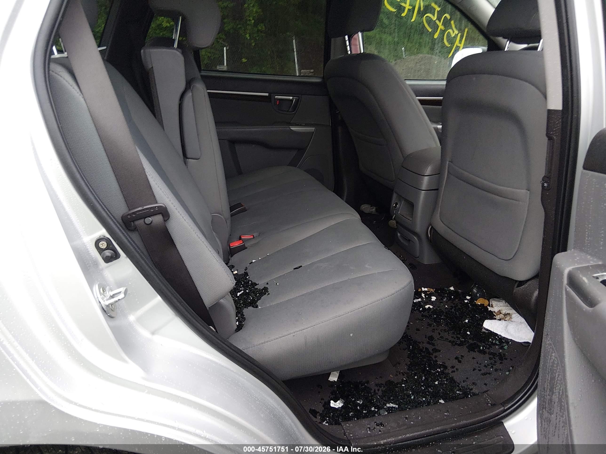 2011 Hyundai Santa Fe Gls Silver vin: 5XYZGDAB2BG020418