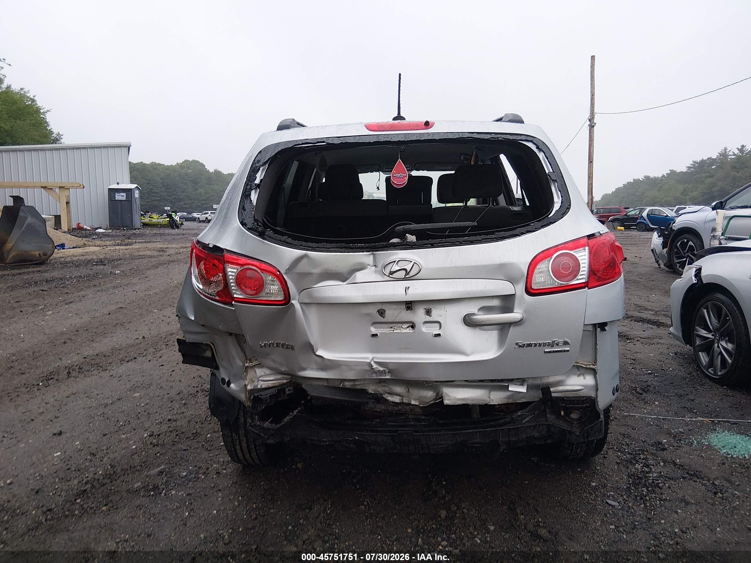 2011 Hyundai Santa Fe Gls Silver vin: 5XYZGDAB2BG020418