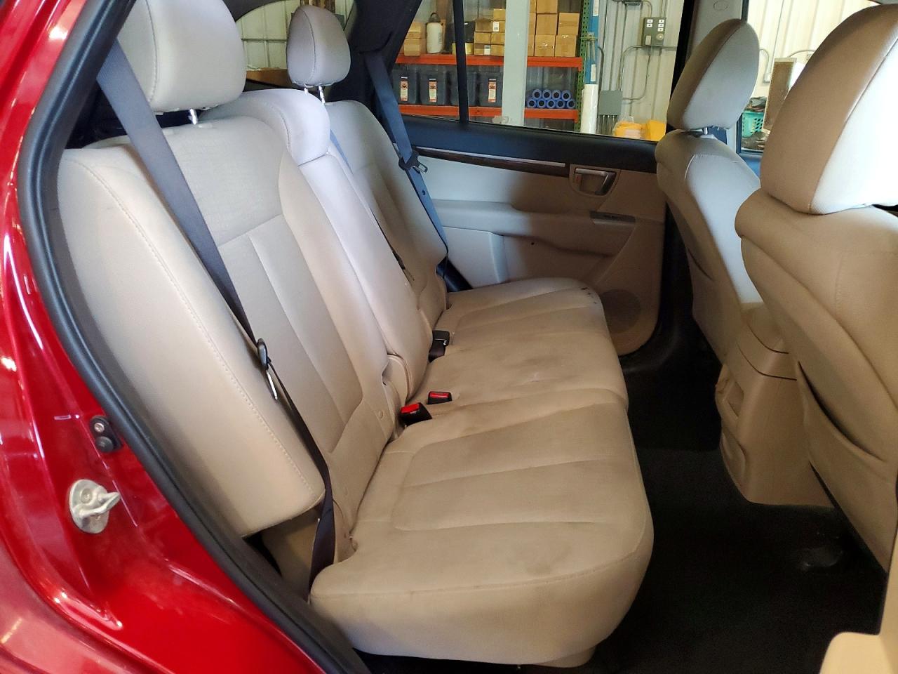 2011 Hyundai Santa Fe Gls Maroon vin: 5XYZGDAB2BG020452
