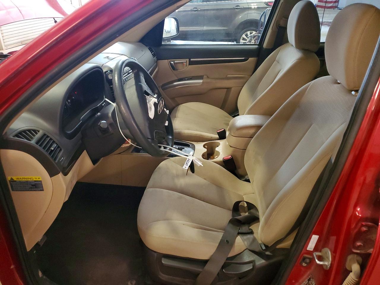 2011 Hyundai Santa Fe Gls Maroon vin: 5XYZGDAB2BG020452