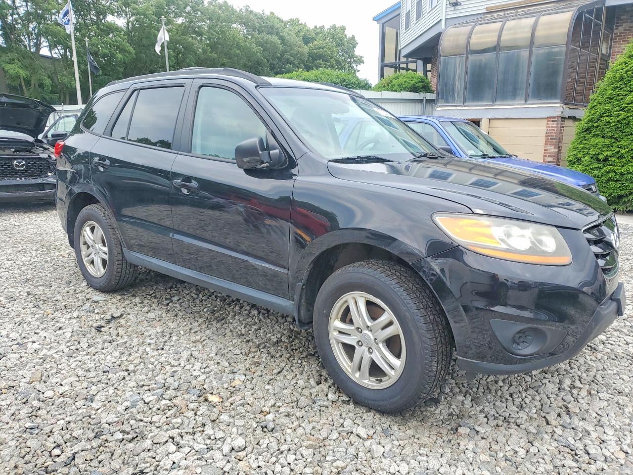 2011 Hyundai Santa Fe Gls Black vin: 5XYZGDAB2BG036151