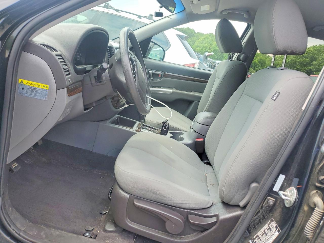 2011 Hyundai Santa Fe Gls Black vin: 5XYZGDAB2BG036151