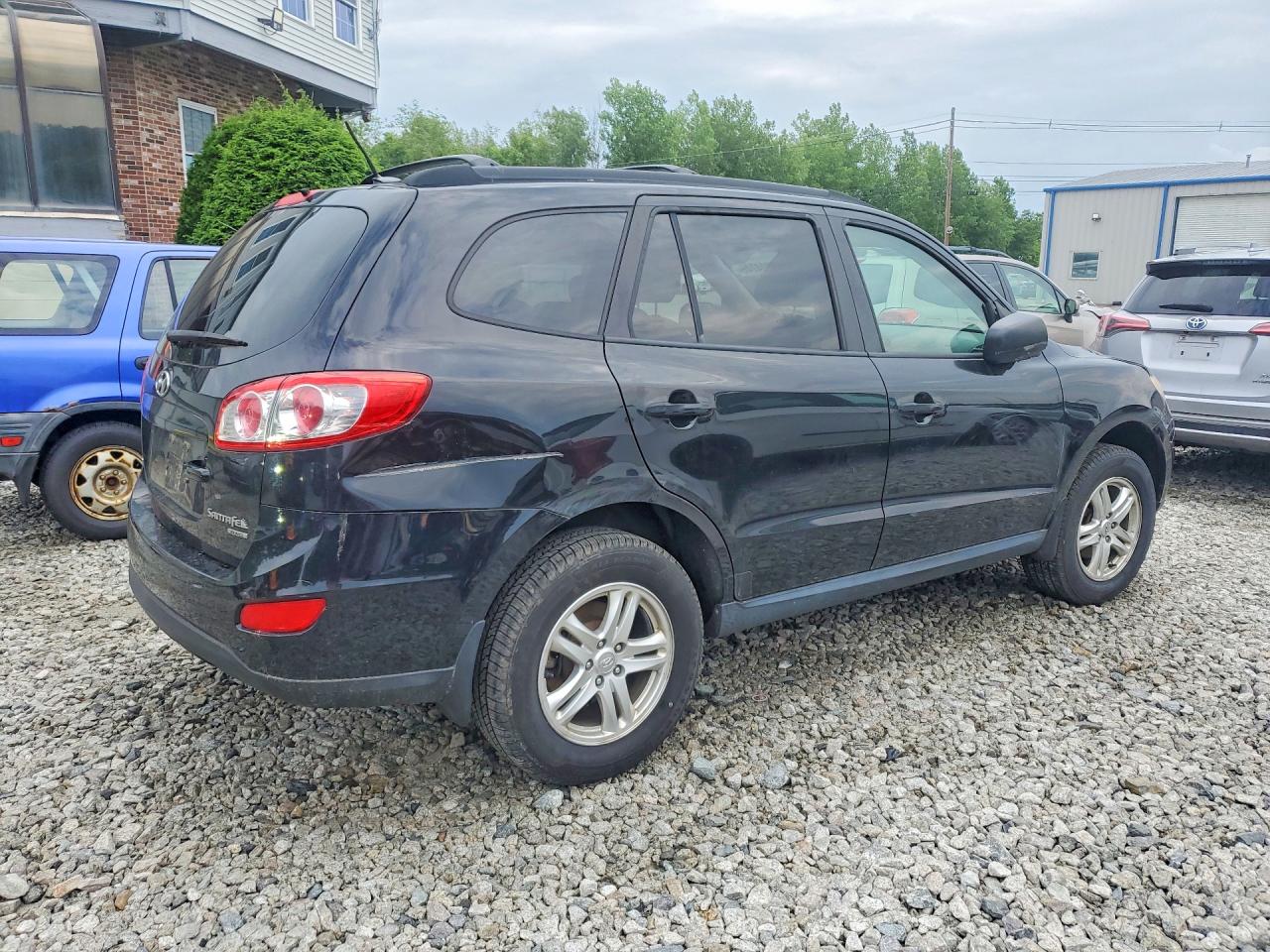 2011 Hyundai Santa Fe Gls Black vin: 5XYZGDAB2BG036151