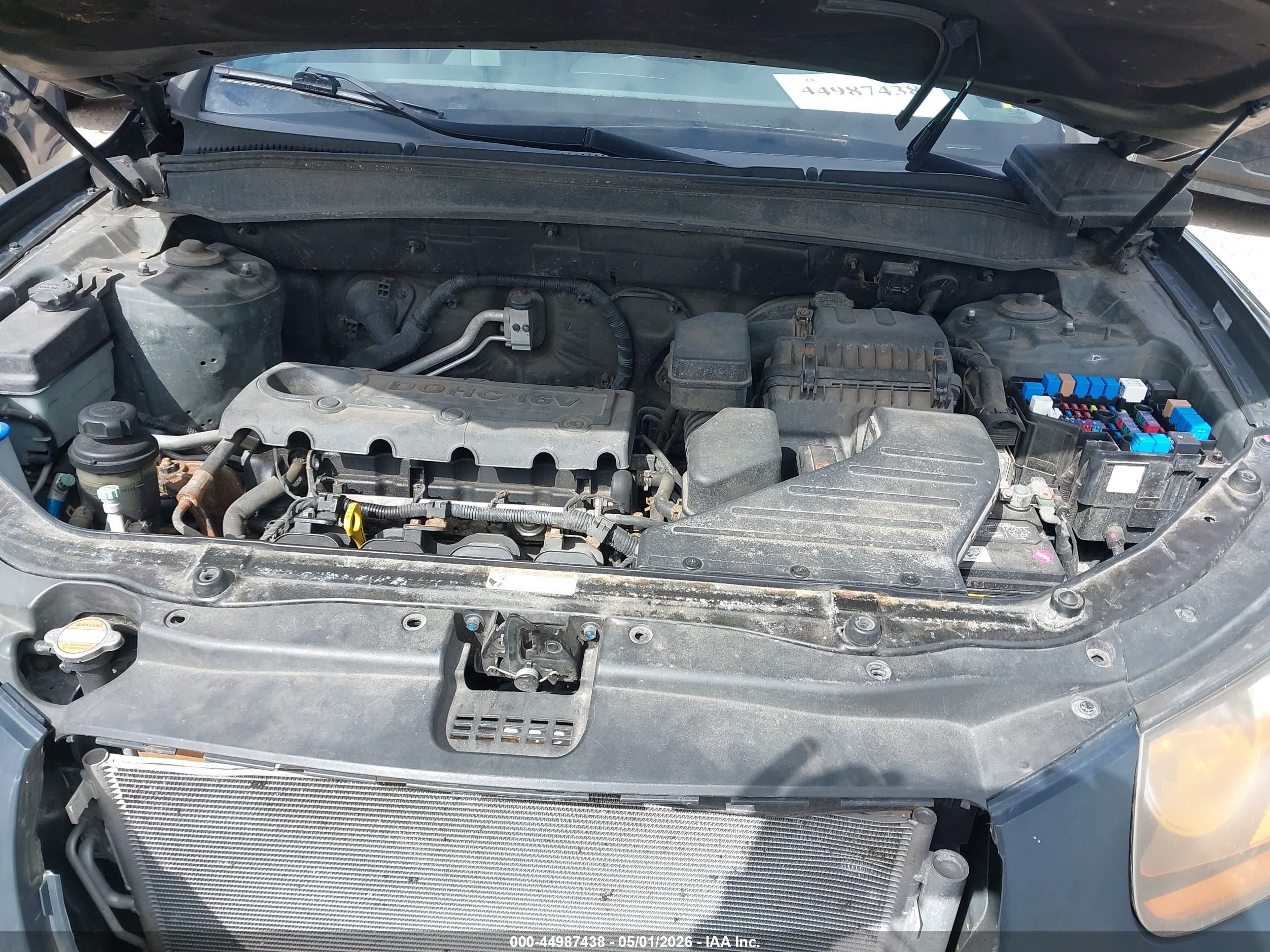 2011 Hyundai Santa Fe Gls Серый vin: 5XYZGDAB2BG059719