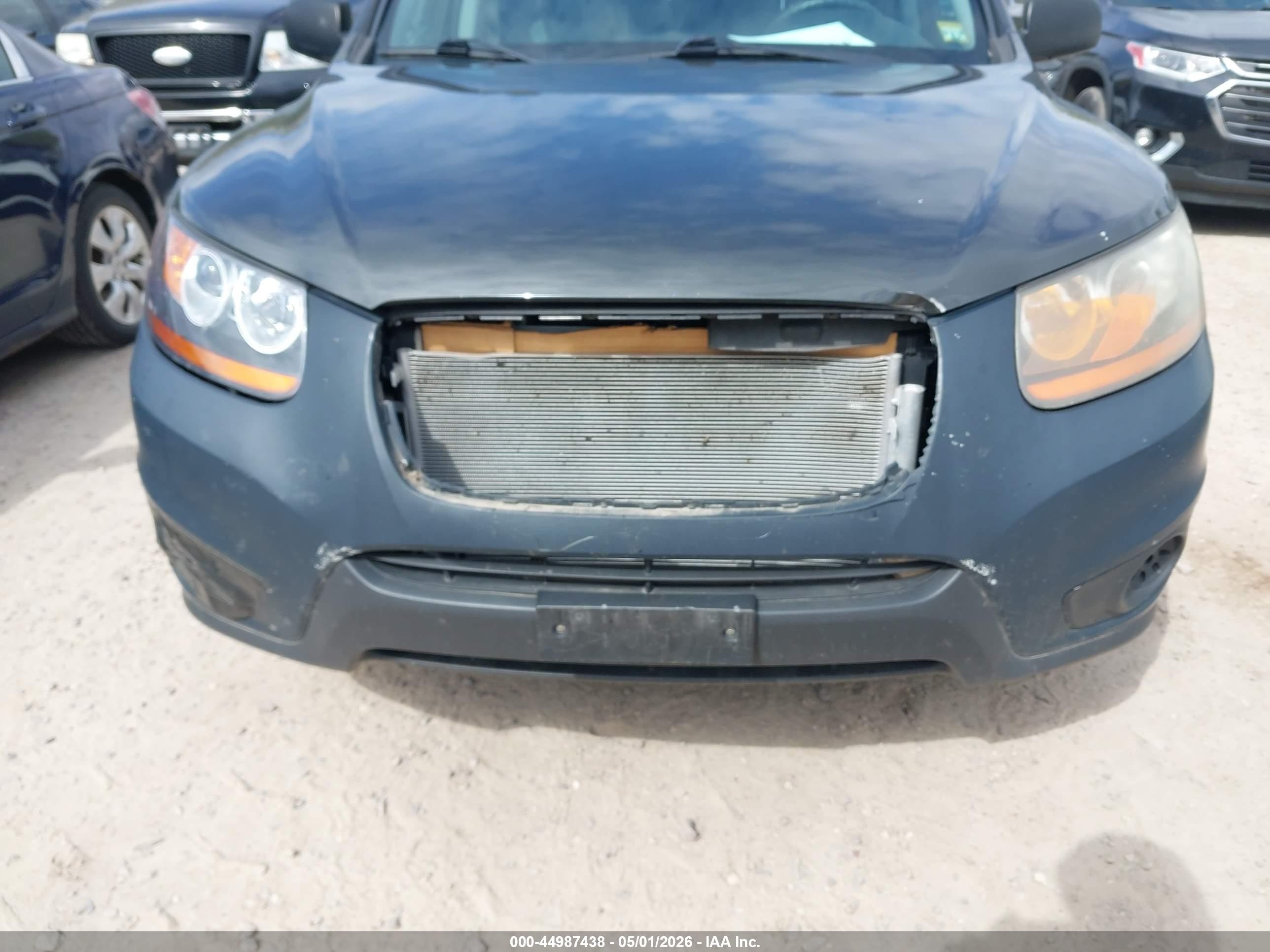 2011 Hyundai Santa Fe Gls Серый vin: 5XYZGDAB2BG059719