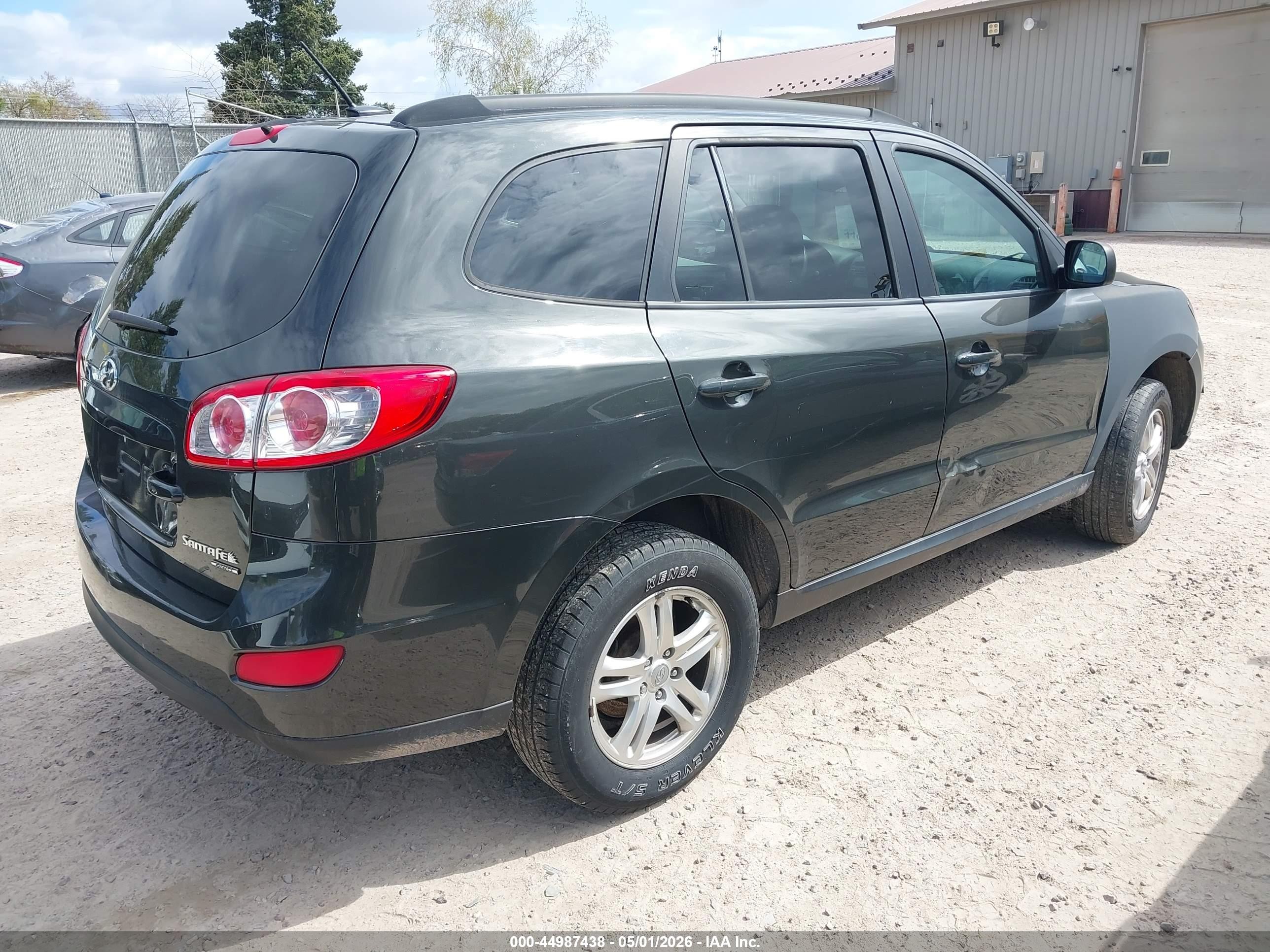 2011 Hyundai Santa Fe Gls Серый vin: 5XYZGDAB2BG059719