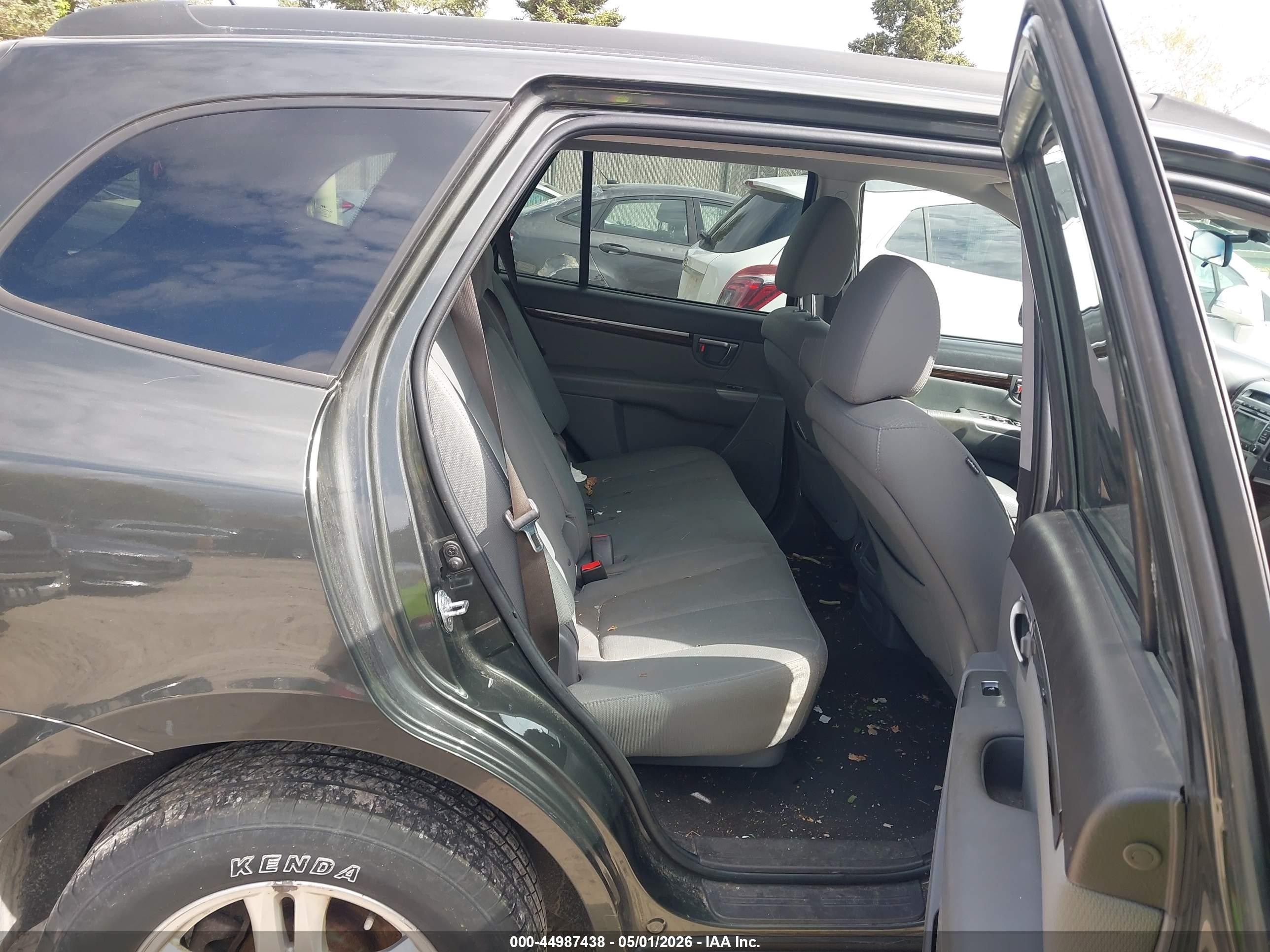 2011 Hyundai Santa Fe Gls Серый vin: 5XYZGDAB2BG059719