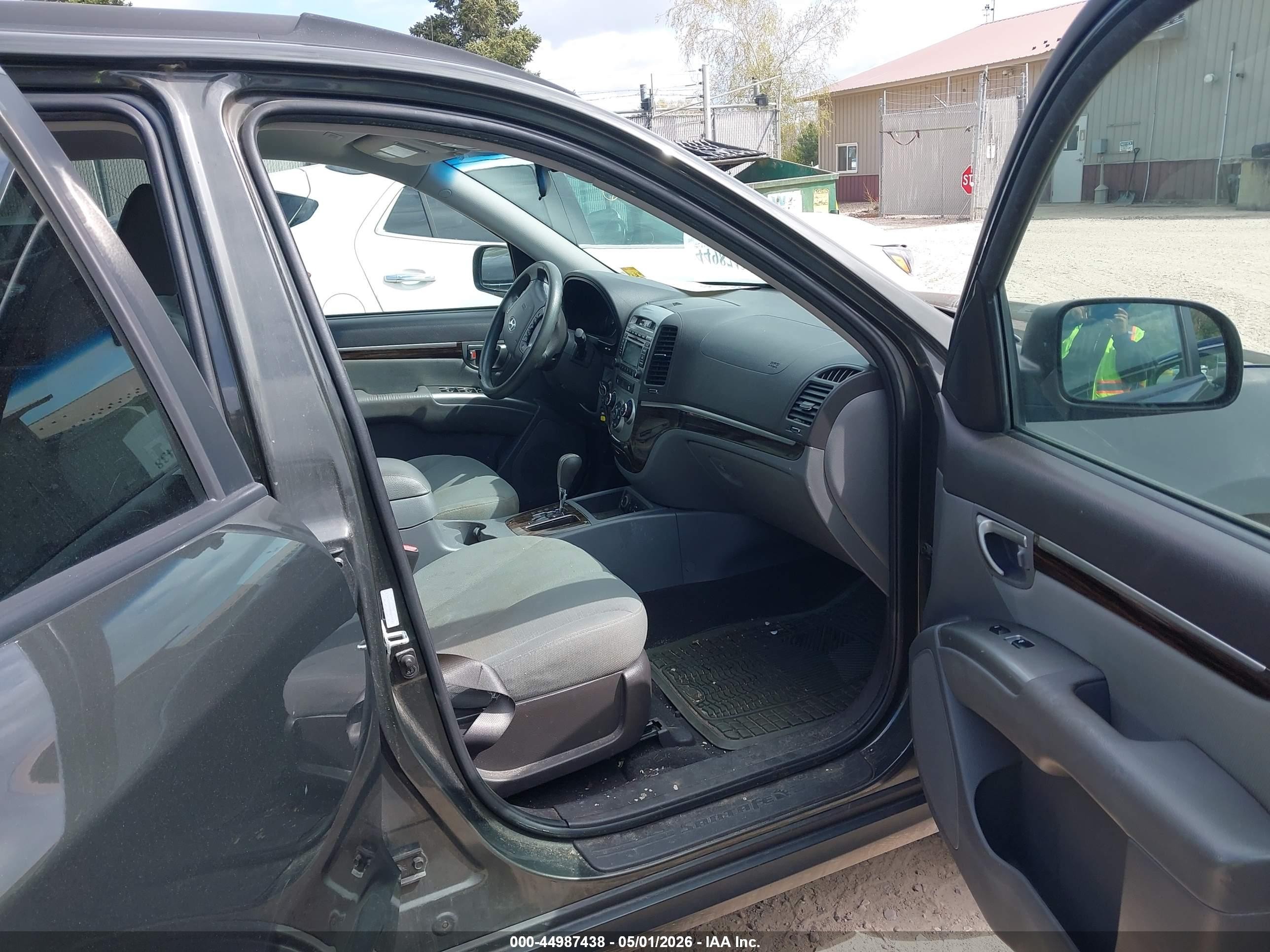 2011 Hyundai Santa Fe Gls Серый vin: 5XYZGDAB2BG059719