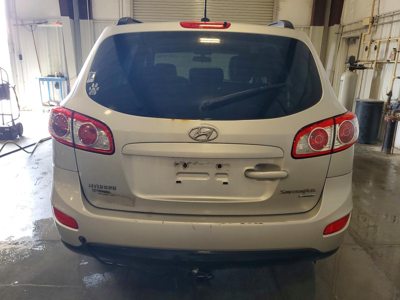 2011 Hyundai Santa Fe Gls Серебряный vin: 5XYZGDAB2BG076889