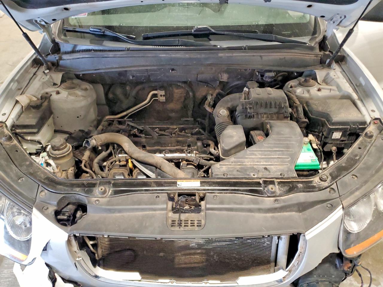 2011 Hyundai Santa Fe Gls Серебряный vin: 5XYZGDAB2BG076889