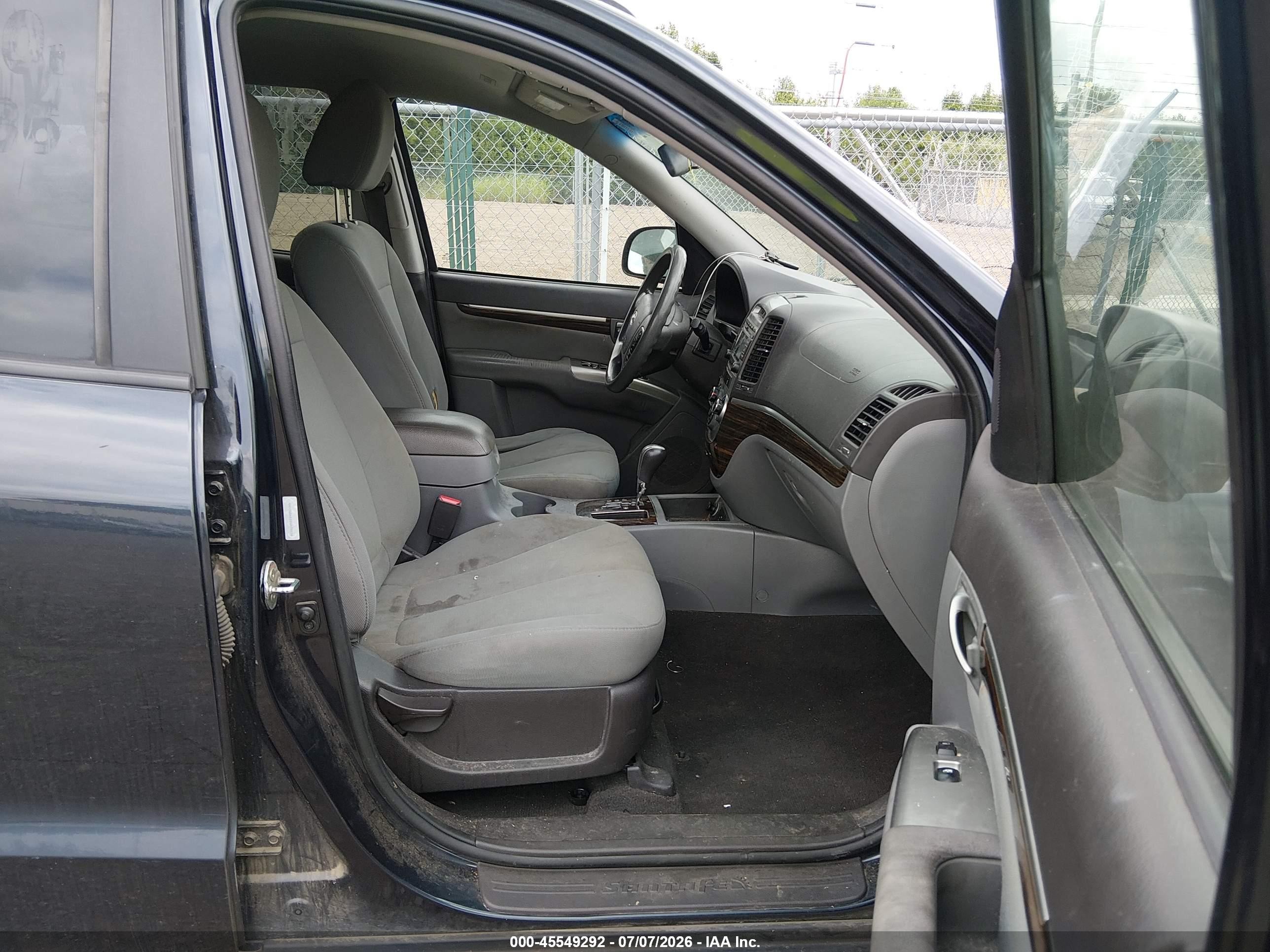 2011 Hyundai Santa Fe Gls Blue vin: 5XYZGDAB2BG078836