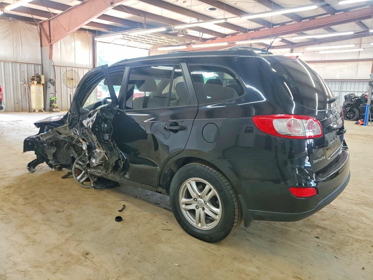 2012 Hyundai Santa Fe Gls Black vin: 5XYZGDAB2CG103011