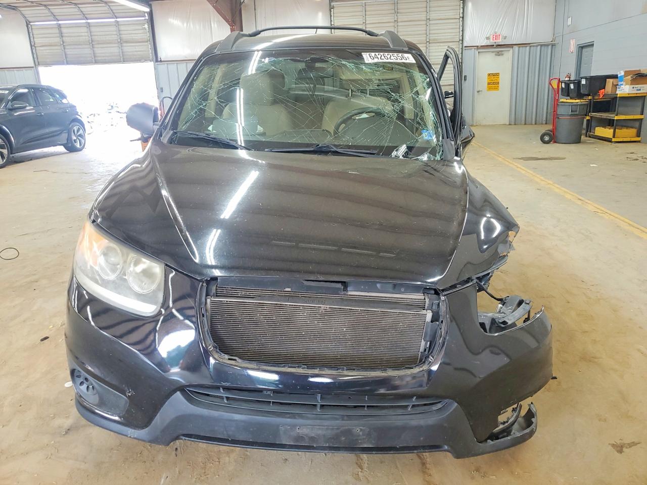 2012 Hyundai Santa Fe Gls Black vin: 5XYZGDAB2CG103011