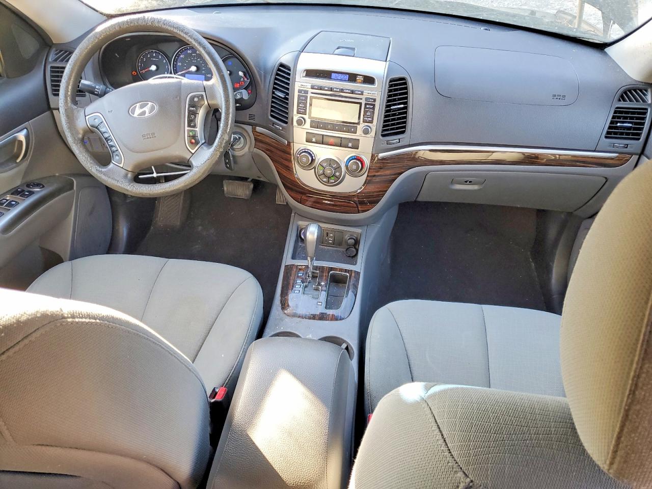 2012 Hyundai Santa Fe Черный vin: 5XYZGDAB2CG148997