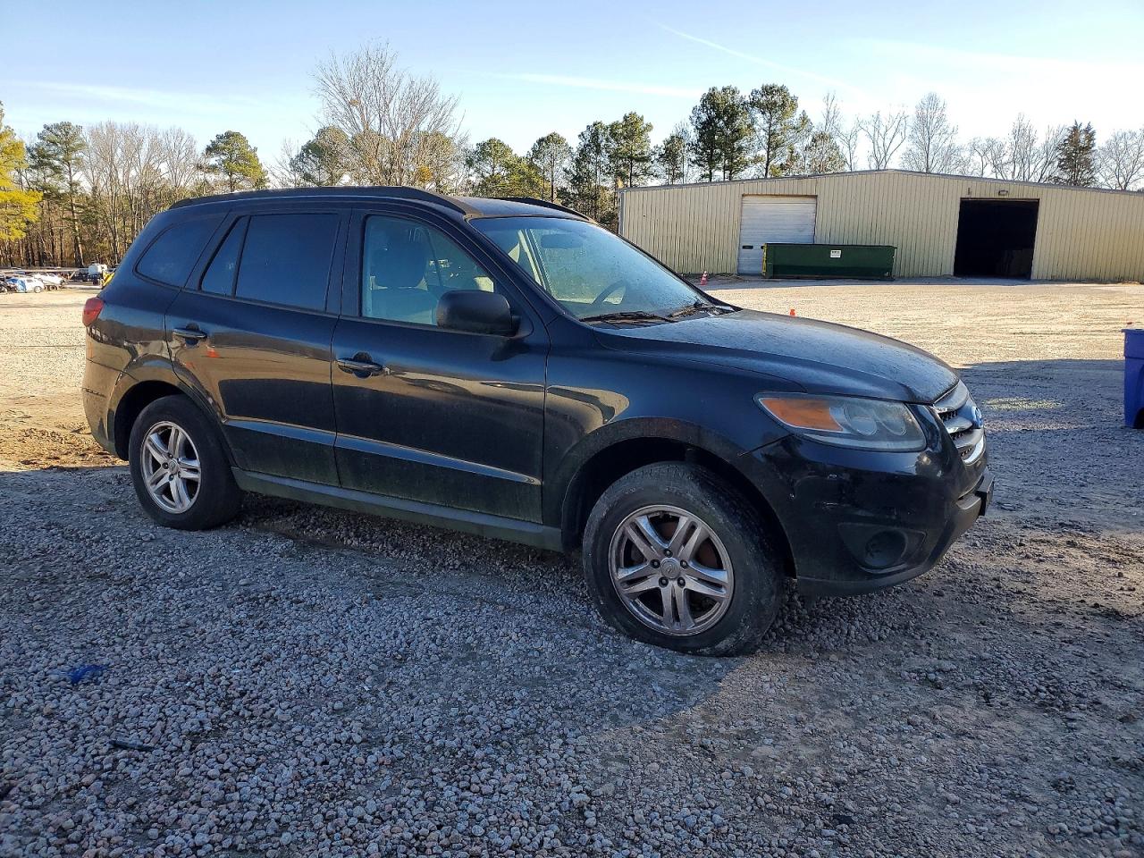 2012 Hyundai Santa Fe Черный vin: 5XYZGDAB2CG148997