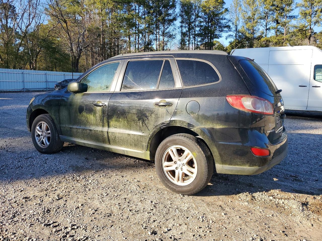 2012 Hyundai Santa Fe Черный vin: 5XYZGDAB2CG148997
