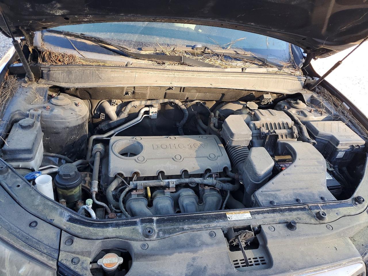 2012 Hyundai Santa Fe Черный vin: 5XYZGDAB2CG148997