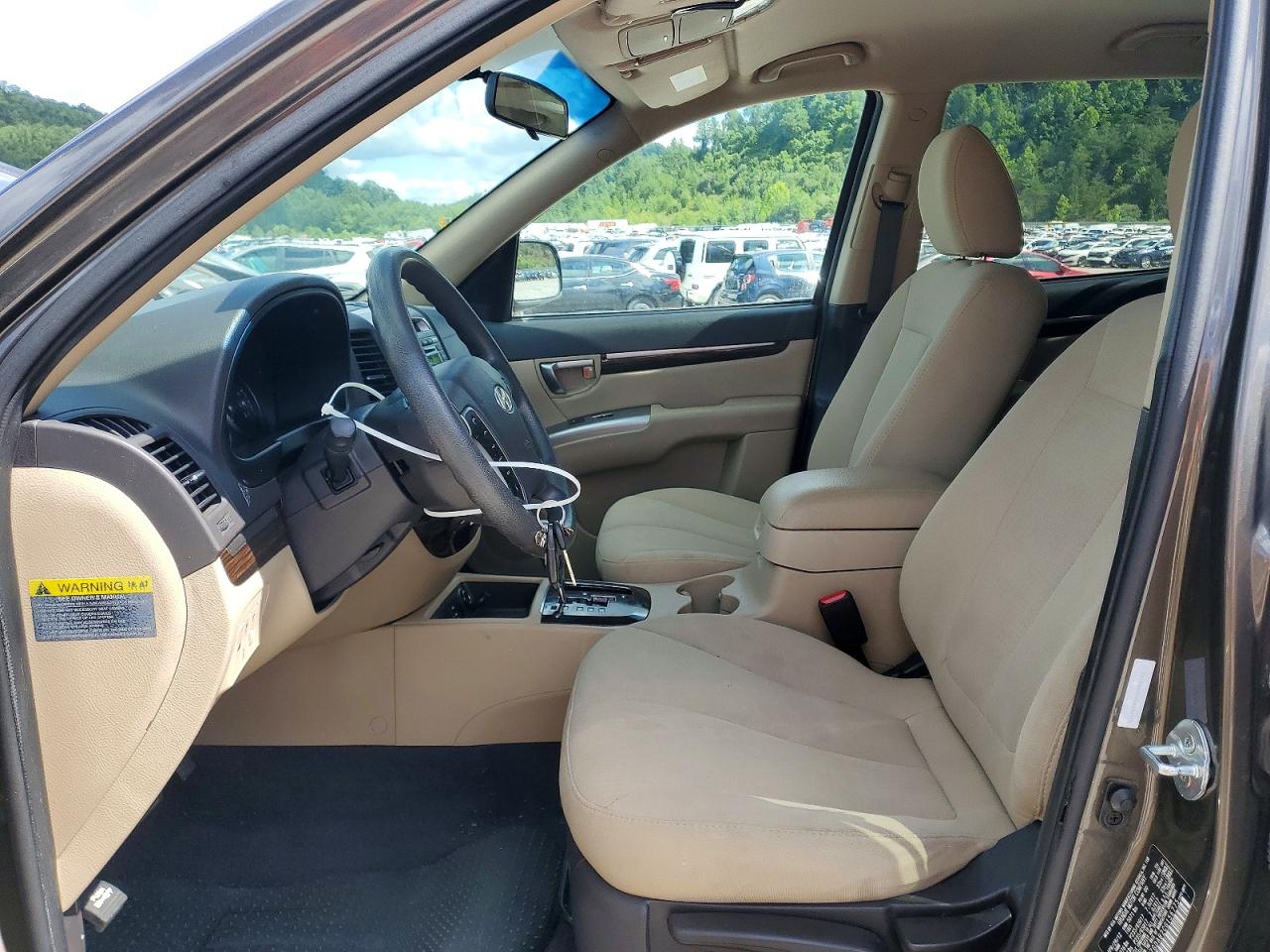 2012 Hyundai Santa Fe Gls Gray vin: 5XYZGDAB2CG156775