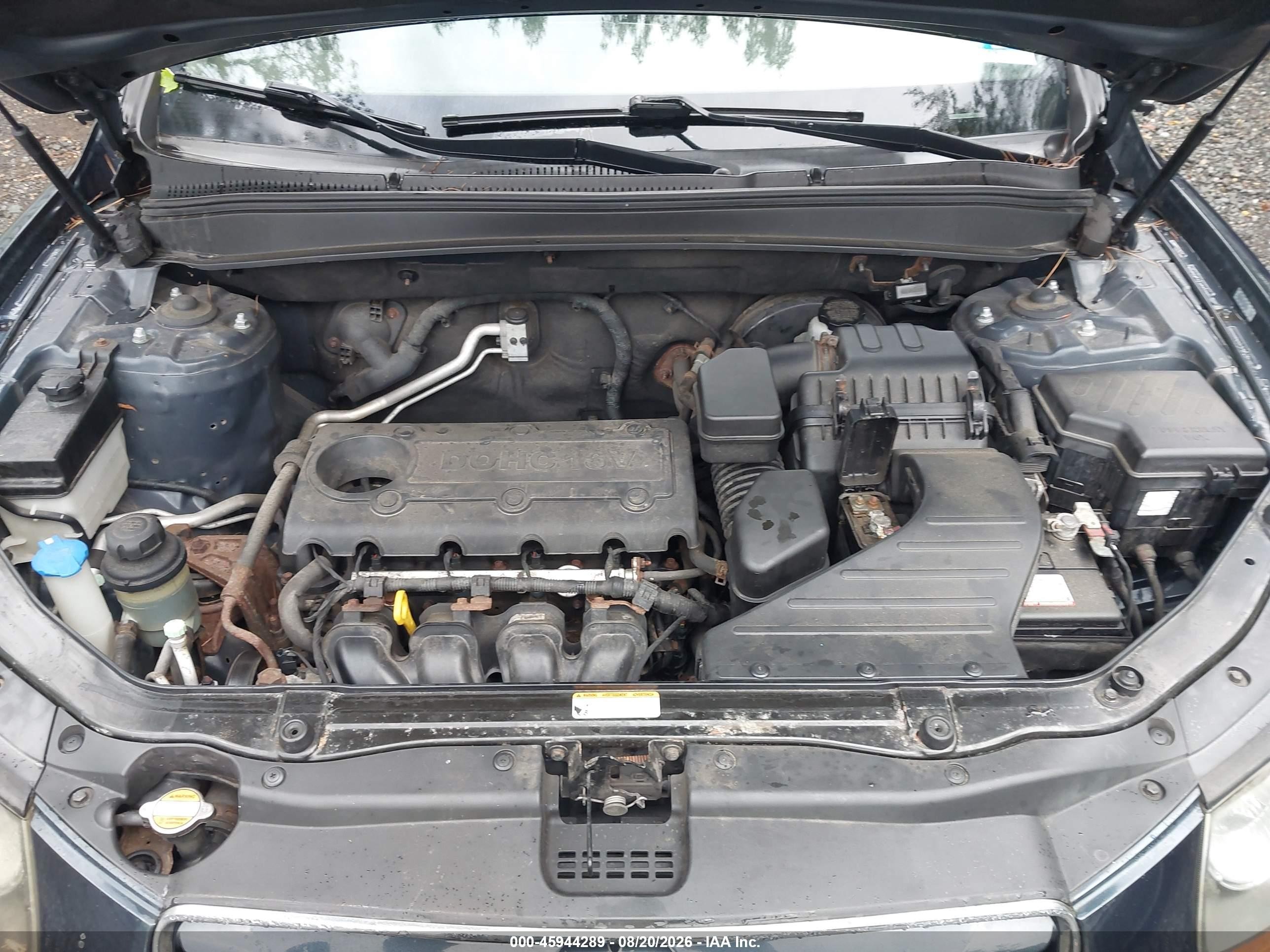 2011 Hyundai Santa Fe Gls Черный vin: 5XYZGDAB3BG005880