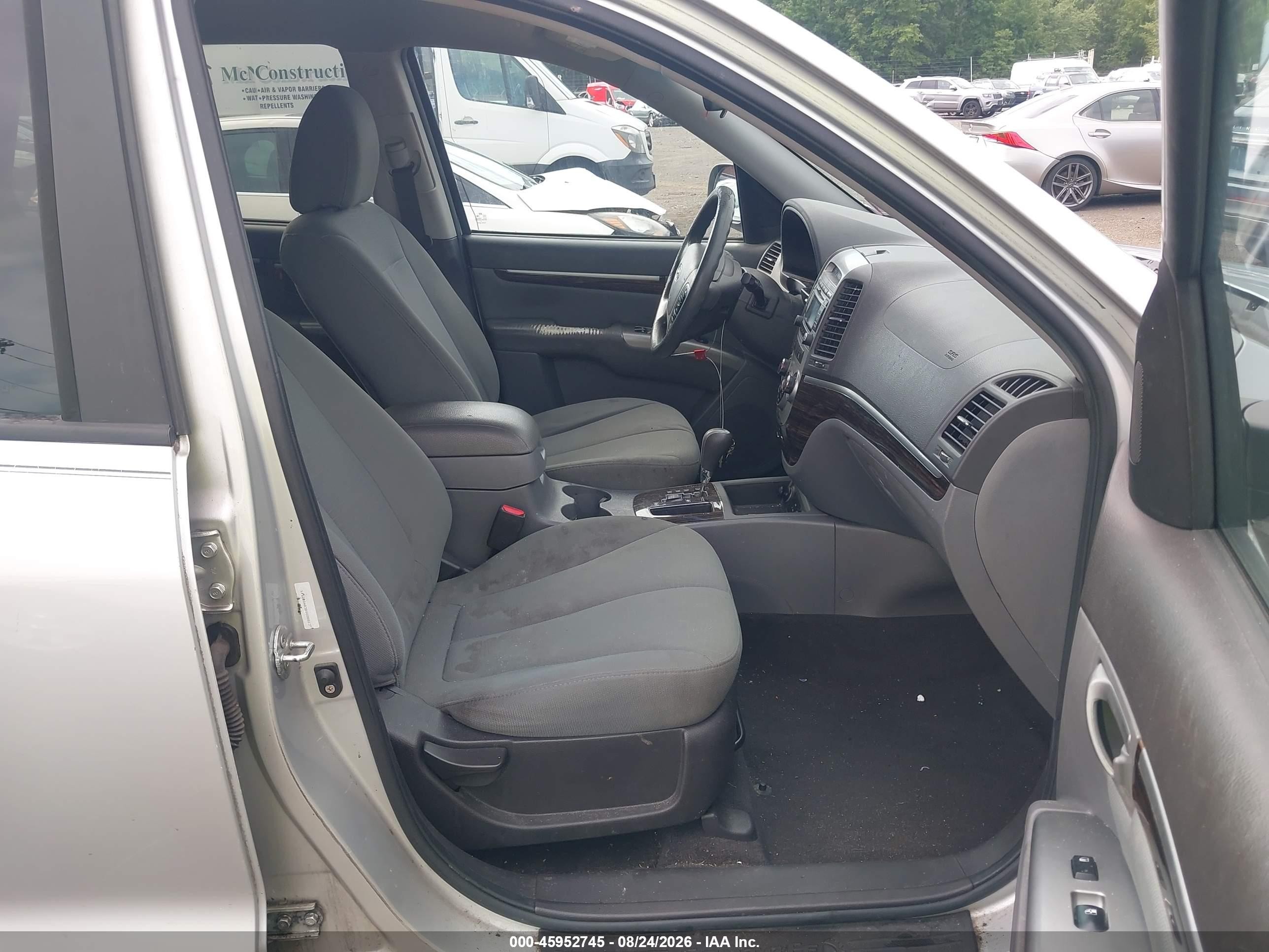 2011 Hyundai Santa Fe Gls Серебряный vin: 5XYZGDAB3BG008813
