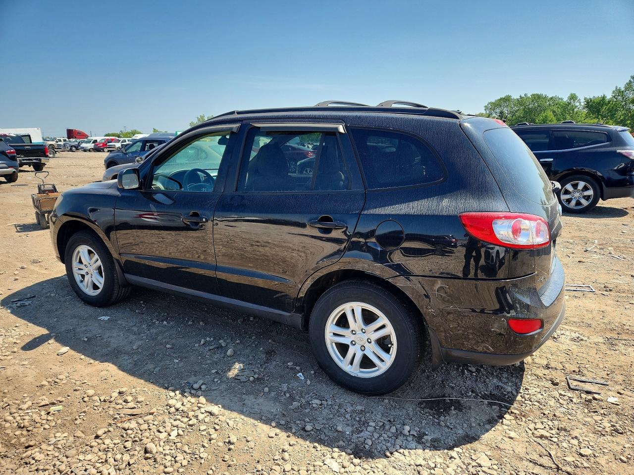 2011 Hyundai Santa Fe Gls Черный vin: 5XYZGDAB3BG023151