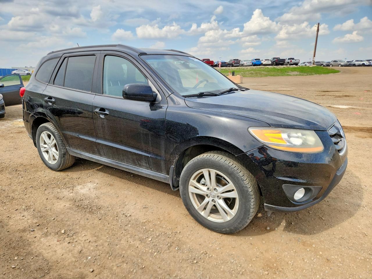 2011 Hyundai Santa Fe Gls Черный vin: 5XYZGDAB3BG069210