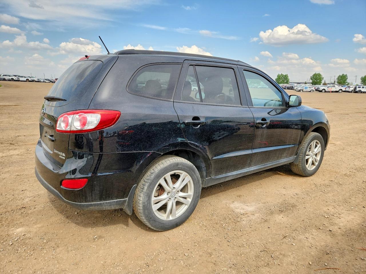 2011 Hyundai Santa Fe Gls Черный vin: 5XYZGDAB3BG069210