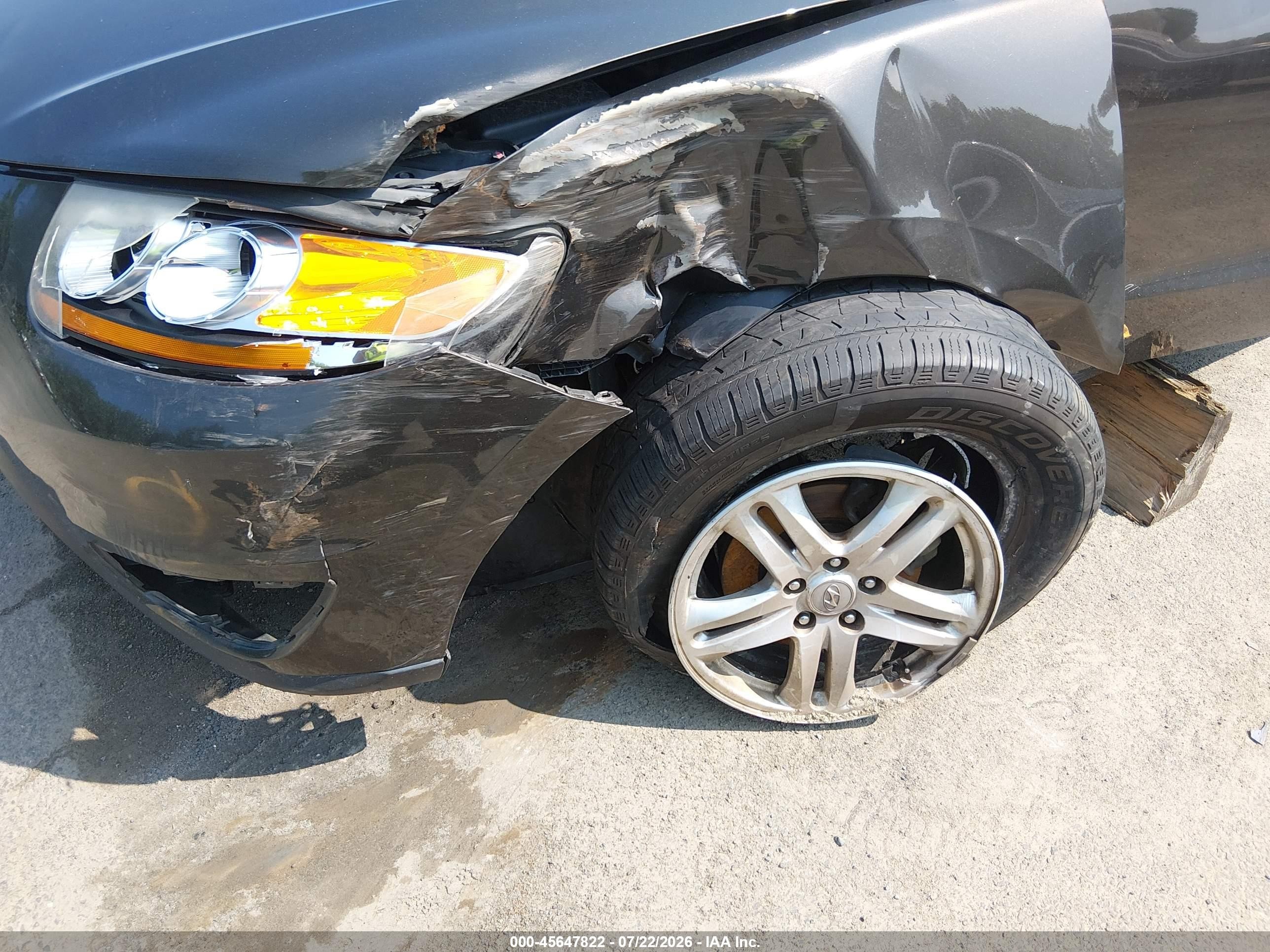 2011 Hyundai Santa Fe Gls Black vin: 5XYZGDAB3BG077839