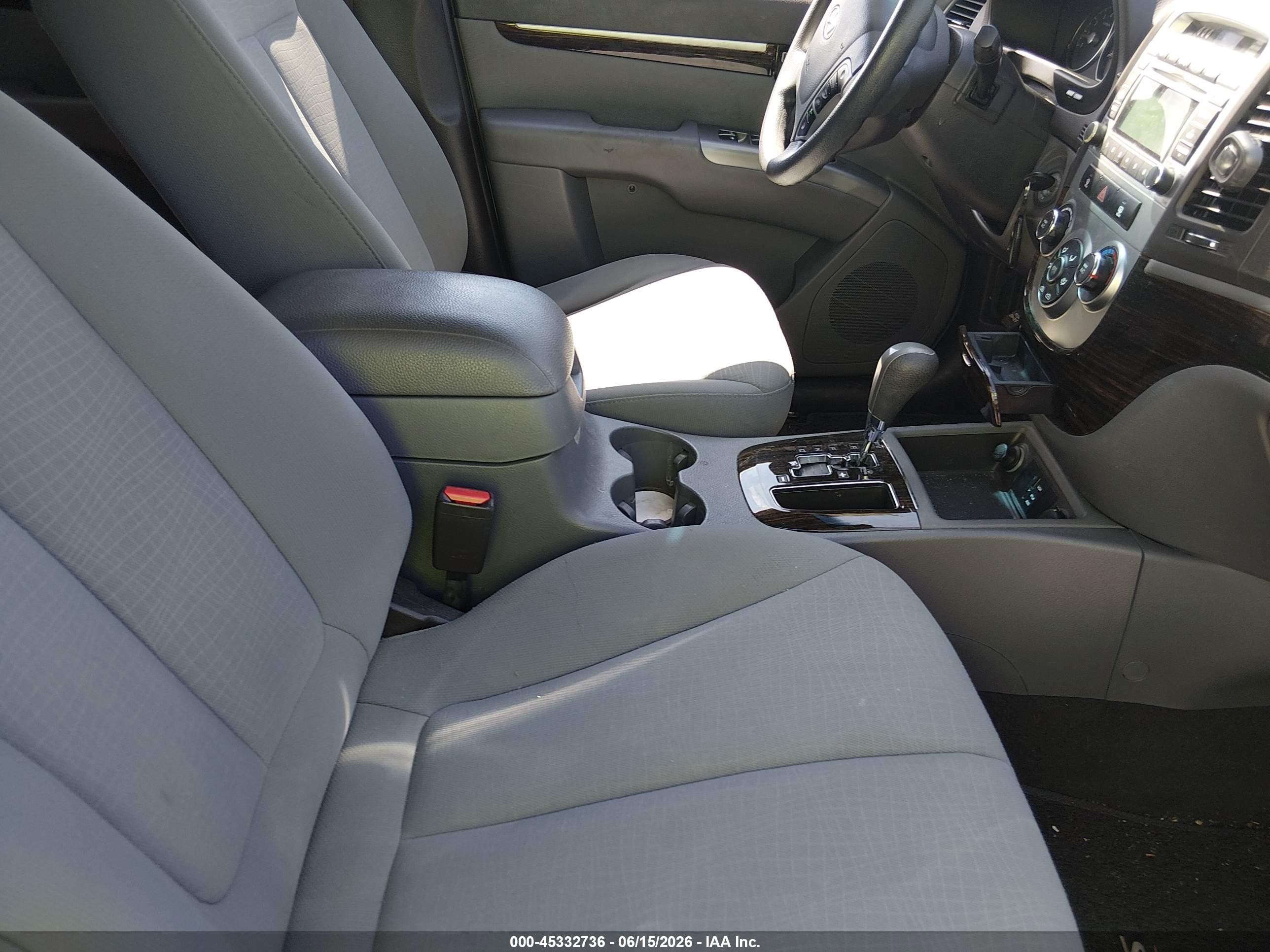 2011 Hyundai Santa Fe Gls Синий vin: 5XYZGDAB3BG084399