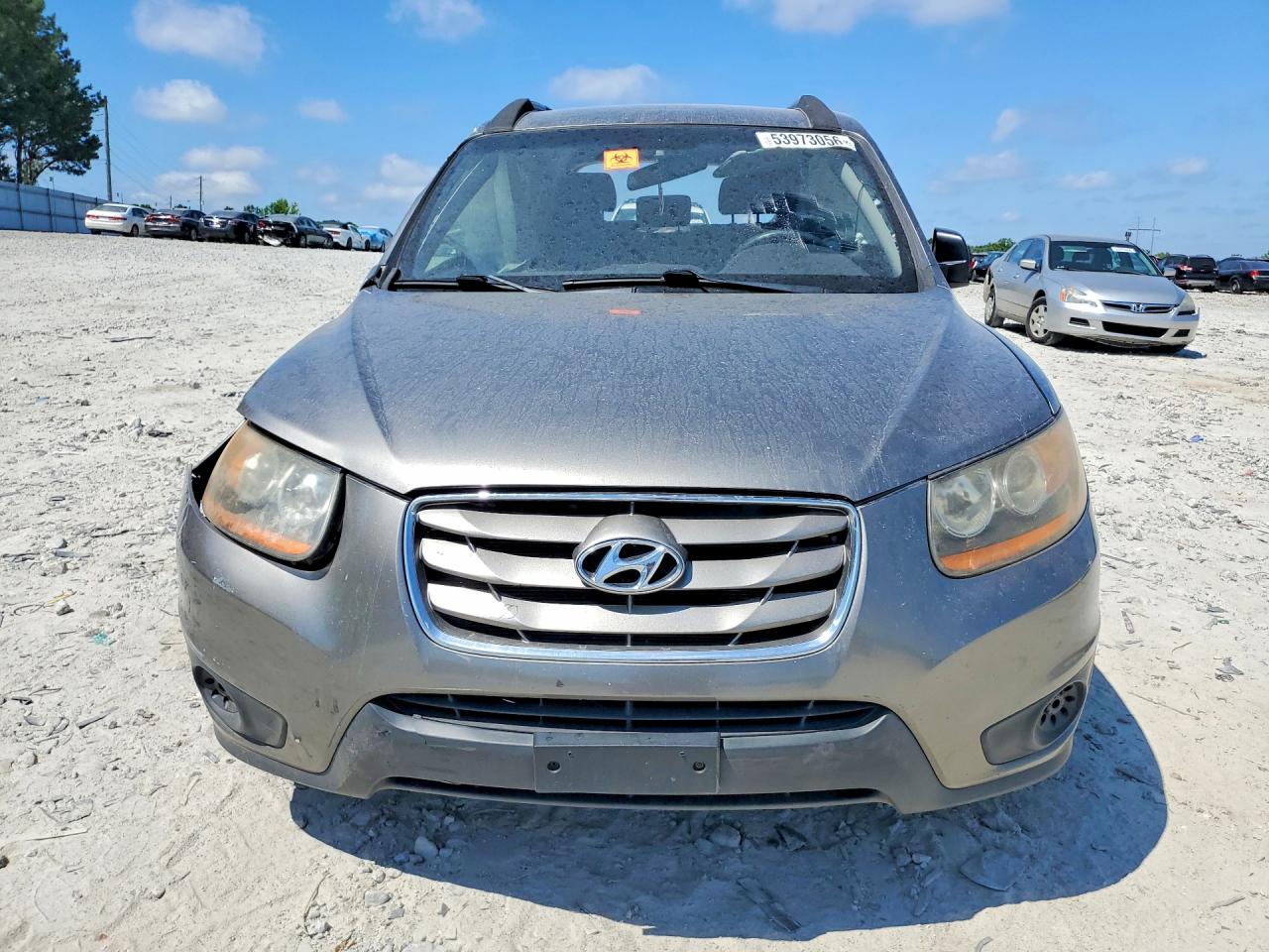 2011 Hyundai Santa Fe Gls Gray vin: 5XYZGDAB4BG023997