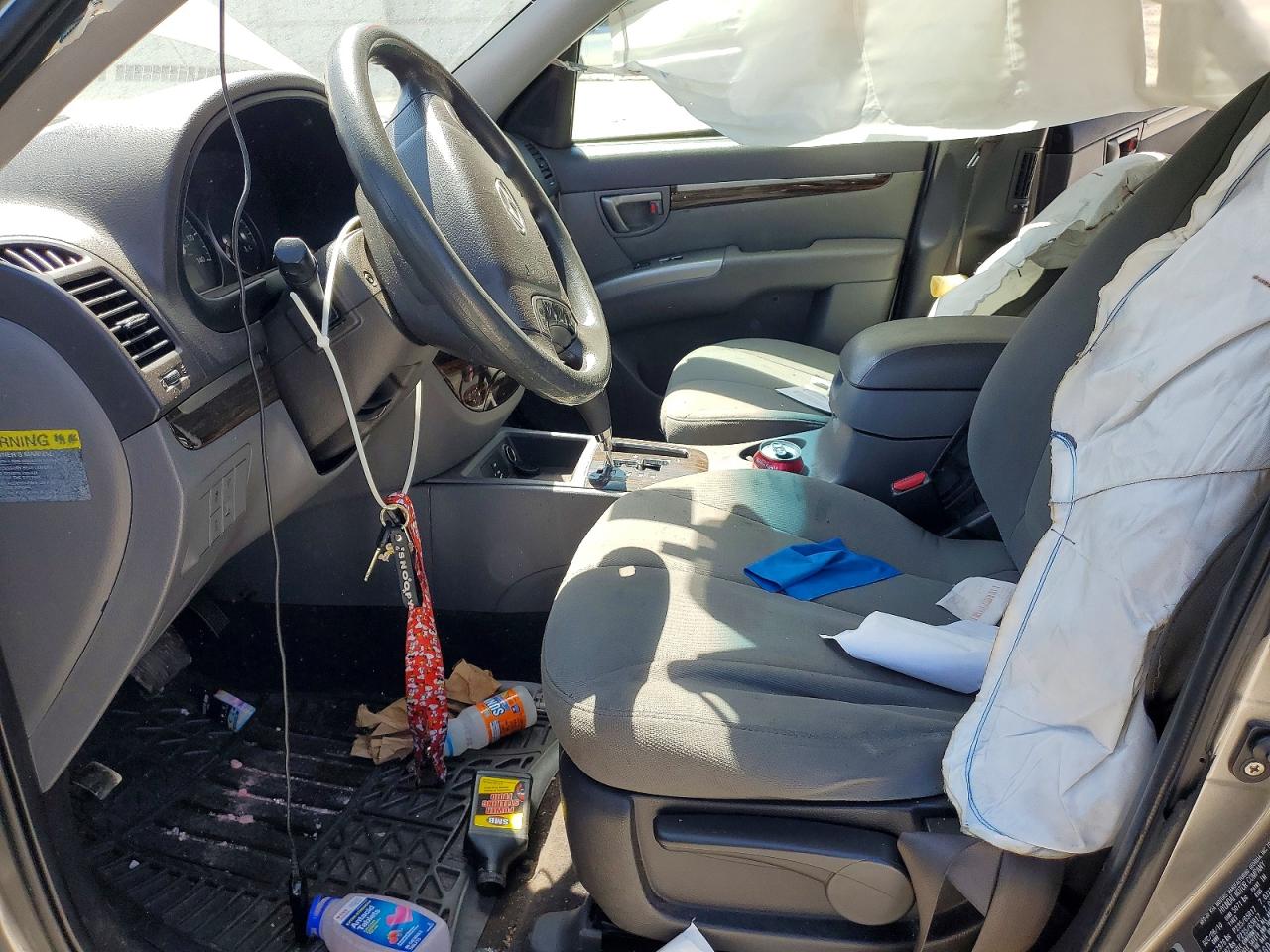 2011 Hyundai Santa Fe Gls Gray vin: 5XYZGDAB4BG023997