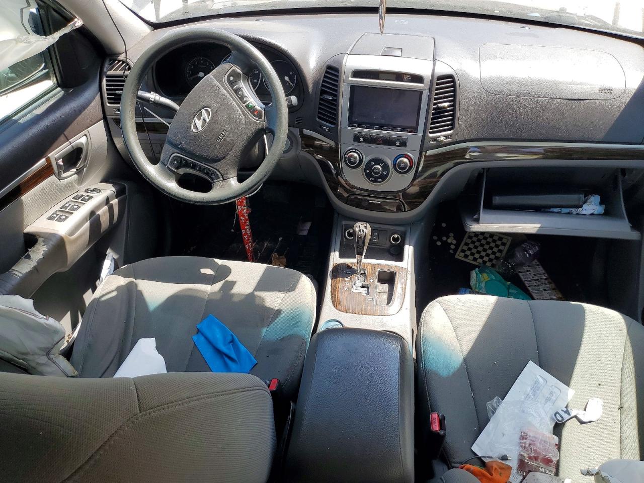 2011 Hyundai Santa Fe Gls Gray vin: 5XYZGDAB4BG023997